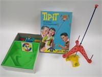 1965 Ideal Toys Tip-It Game with Original Box