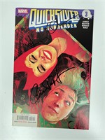 Autograph COA Quicksilver Comics