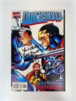 Autograph COA Quicksilver Comics