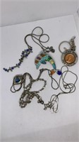 Group of marked and unmarked jewelry, possible