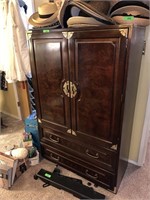 CHINESE INSPIRED ARMOIRE