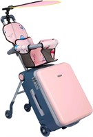 LemoHome Luggage  20in Spinner Wheels  Pink