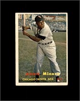 1957 Topps #138 Minnie Minoso VG to VG-EX+