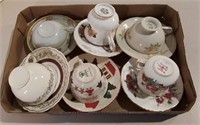 Six Teacups & Saucers