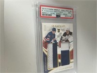 '19 Immaculate Kakko/Kravtsov JerseyGold /49 PSA9