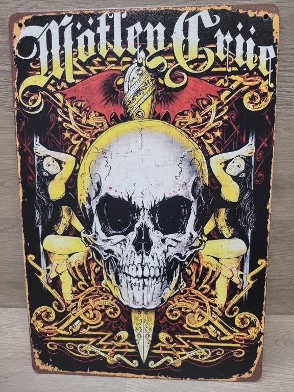 Motley Crüe Metal Sign NEW