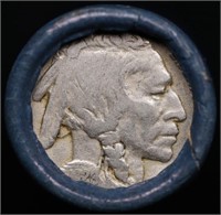 Buffalo Nickel Shotgun Roll in Old Bank Style 'Bel