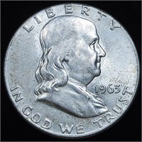 1963 Franklin Half Dollar - BU