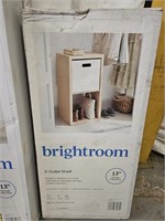 New Brightroom 13" 2 cube shelf
