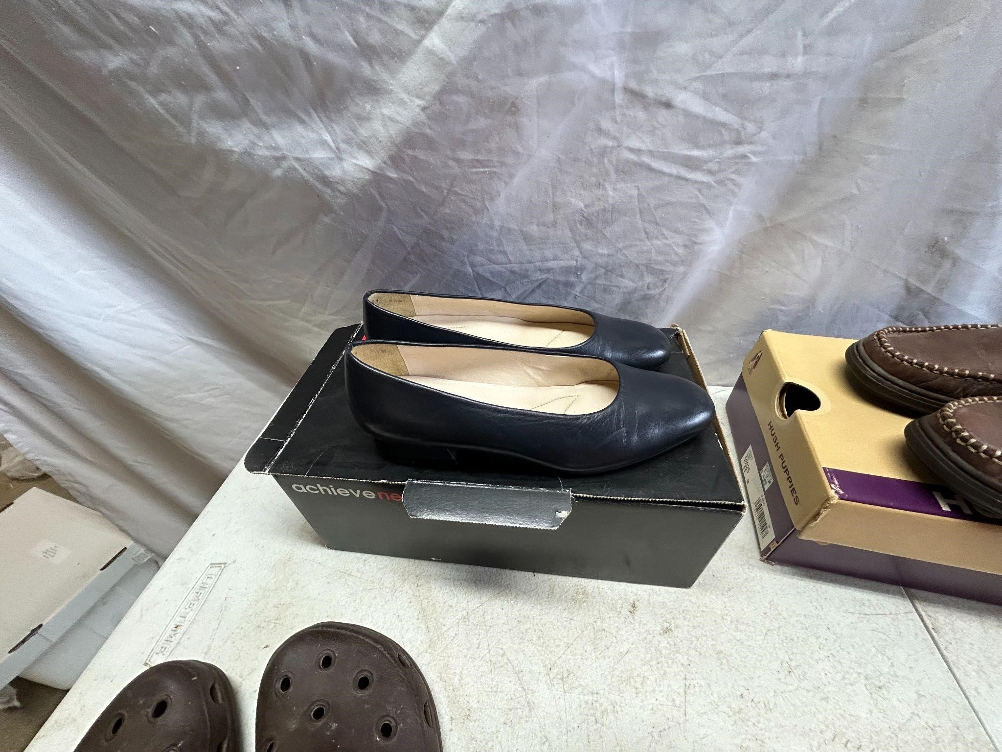 Woman Size 5.5 Shoes and Crock style shoes