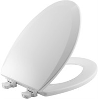 Lift-Off Wood Elongated Toilet Seat,