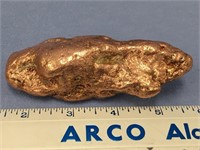 Impressive copper ore specimen, approx. 4 1/2" x 1