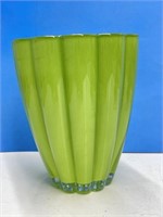 Green Case Glass Vase