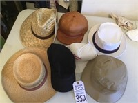 8 men's hats