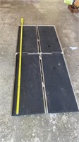 Aluminum Stair Ramp fold up, 6 foot by 30 inches