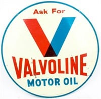 Large Valvoline2 Sided Advertising Sign