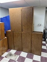 4 cabinets