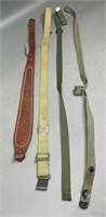 Canvas and Leather Rifle Slings