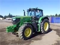 2019 John Deere 6155M 4x4 AG Tractor