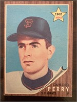 Gaylord Perry Rookie 1962 Topps