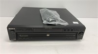 Sony DVD/ CD player with remote- powers on not