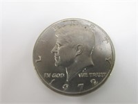 1972 Half Dollar Coin