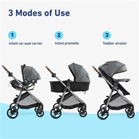 Modes  Trio Travel System stroller   baby carrier