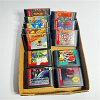 Sega Genesis Video Games Assorted Lot of 12