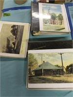 3 Binders Of Photographed Copied Postcards,