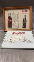 2 Coca-Cola Cross stitching