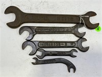 LOT OF 5 I. H. CO. WRENCHES - G3170, 12335-D,