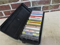 Cassette Tapes & Case - Hee Haw + More