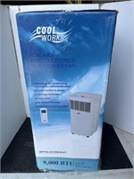 Cool works portable air conditioner/dehumidifier