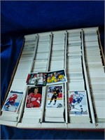 Upper Deck hockey cards in box