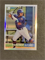 2021 Bowman Heritage Francisco Alvarez NY Mets Chr