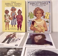 2 Shirley Temple paper doll books