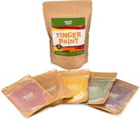 Veggie Baby Finger Paints for Toddlers 5 colors
