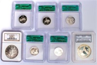 Coin Certified Coin Collection $ to Quarters