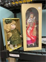 2 Collectible Dolls