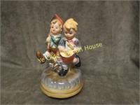 Fred Roberts 1970's Music Box w/Boys on Top