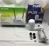 D1) FACTORY SEALED ROUTER & WATER PURIFIER-