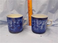 2 Flow blue mugs