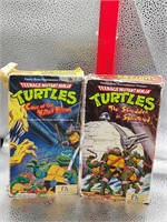 Teenage Mutant Ninja Turtles VHS Tapes