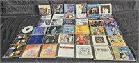 Group of music CD's with various musical