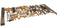 Assortment of Vintage Wooden Tools.
