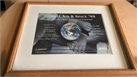 Boeing Global Air & Space 99 Framed Art 23x19