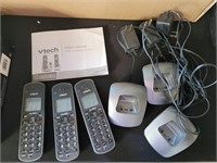 VTECH CORDLESS PHONES W/STAND