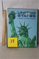 US Liberty Stamp Album-Book No 18