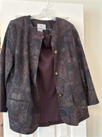 Amanda Smith II Sz 18 Set Blazer & Skirt