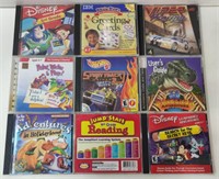 10 CDs INCL CAR RACING & LEARNING GAMES